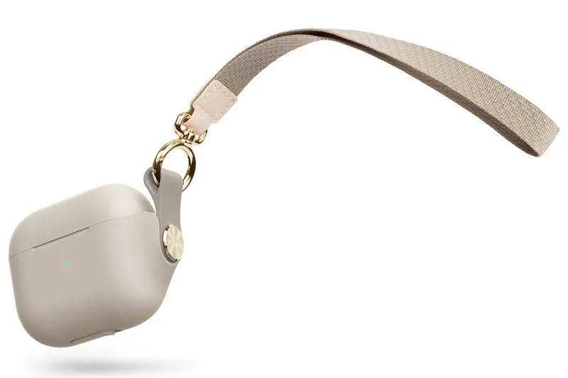 Husă Moshi Pebbo - Airpods 3, Bej