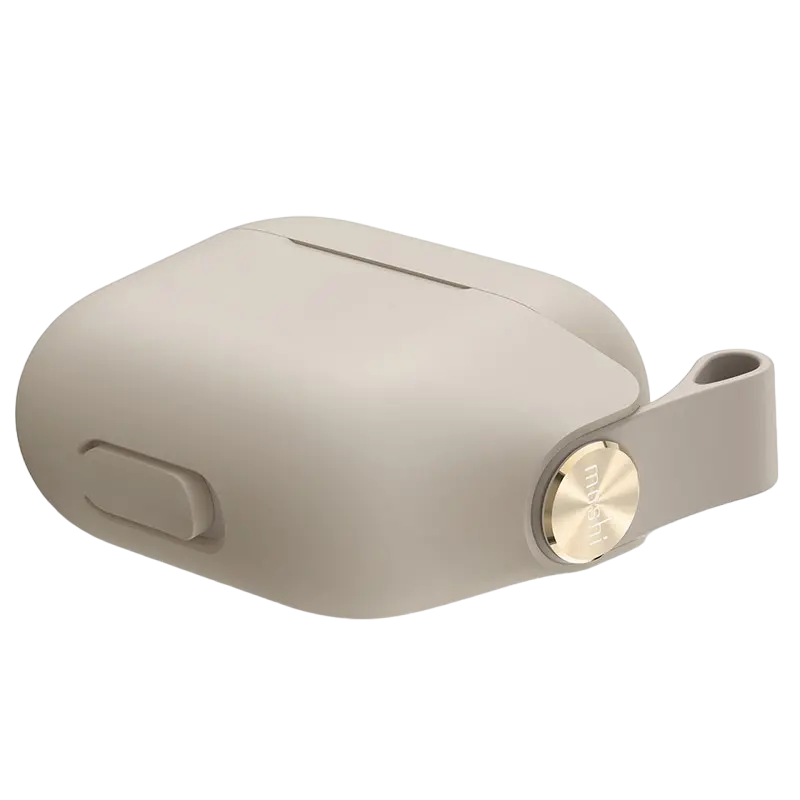 Husă Moshi Pebbo - Airpods 3, Bej