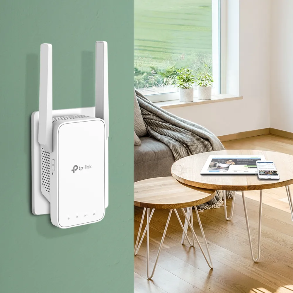 Amplificator de semnal Wi‑Fi TP-LINK RE215, 300 Mbps, 433 Mbps, Alb
