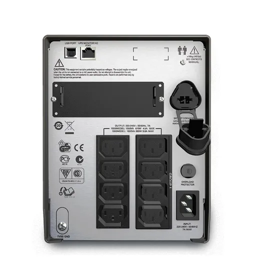 Sursă de alimentare neîntreruptibilă APC Smart-UPS SMT1500I, Linear-interactiv, 1500VA, Turn