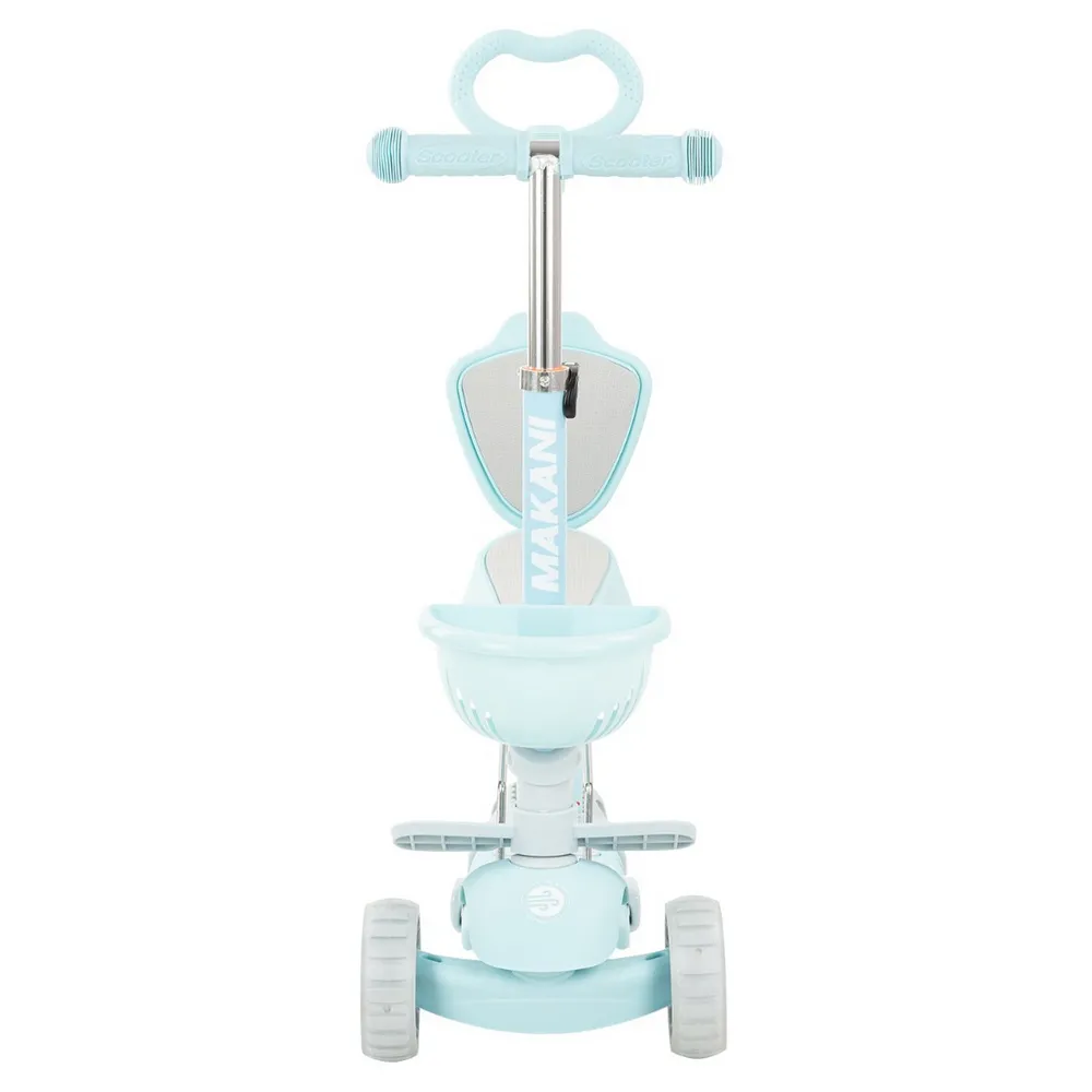 Trotinetă cu 3 roți pentru copii Kikka Boo BonBon, Albastru deschis