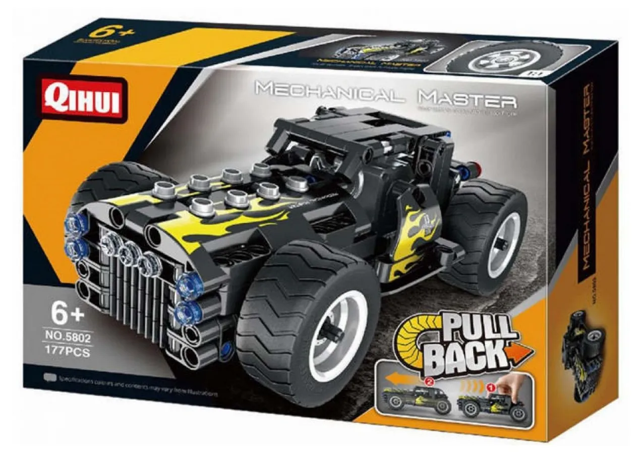 Constructor XTech Pull Back Car