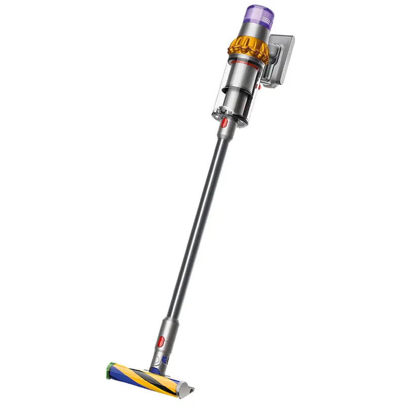 Aspirator Vertical Dyson V15 Detect, Nichel | Galben
