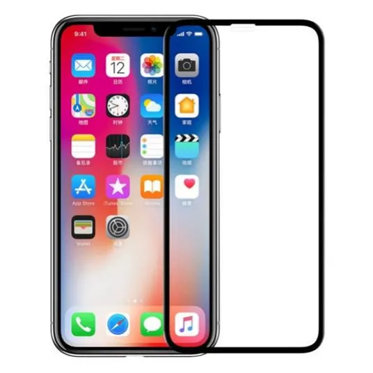 Sticlă de protecție Nillkin iPhone Xs Max 3D CP + Max - Tempered Glass, Negru