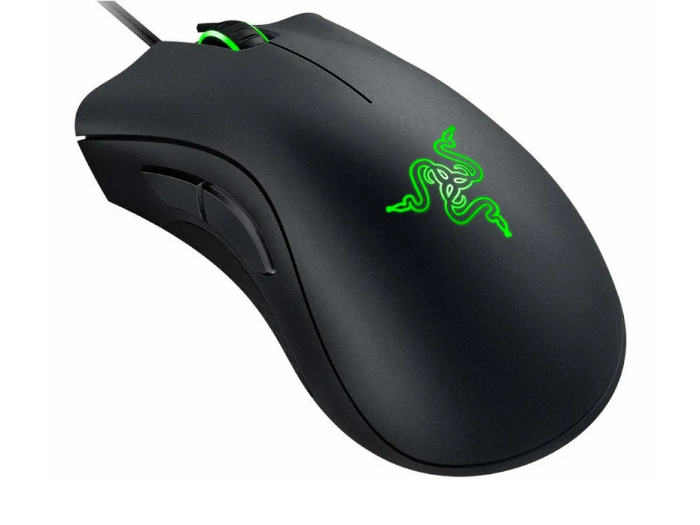 Gaming Mouse Razer DeathAdder Essential, 6400 dpi, 5 buttons, 30G, 220IPS, 96g, Lighting, Black
