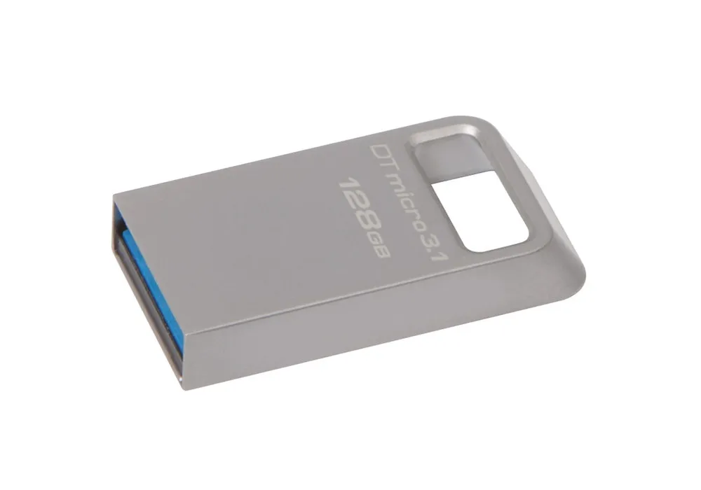 Memorie USB Kingston DataTraveler Micro 3.1, 128GB, Argintiu