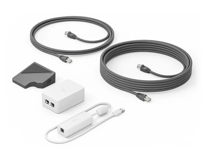 Accesorii pentru camere Logitech Tap & Cat5e Kit, 1280 x 800, Gri
