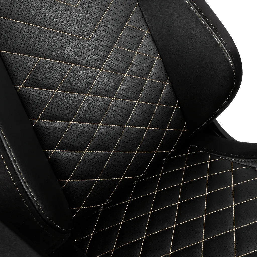 Scaun Gaming Noblechairs Epic, PU Piele, Negru/Auriu