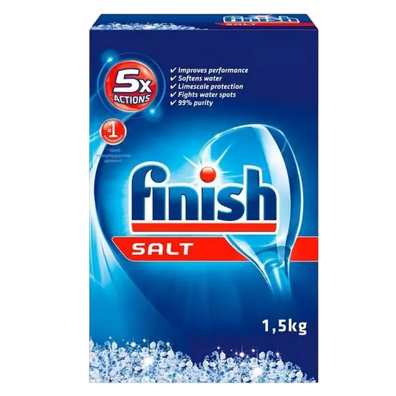 Sare pentru masina de spalat vase FINISH, 1.5 kg