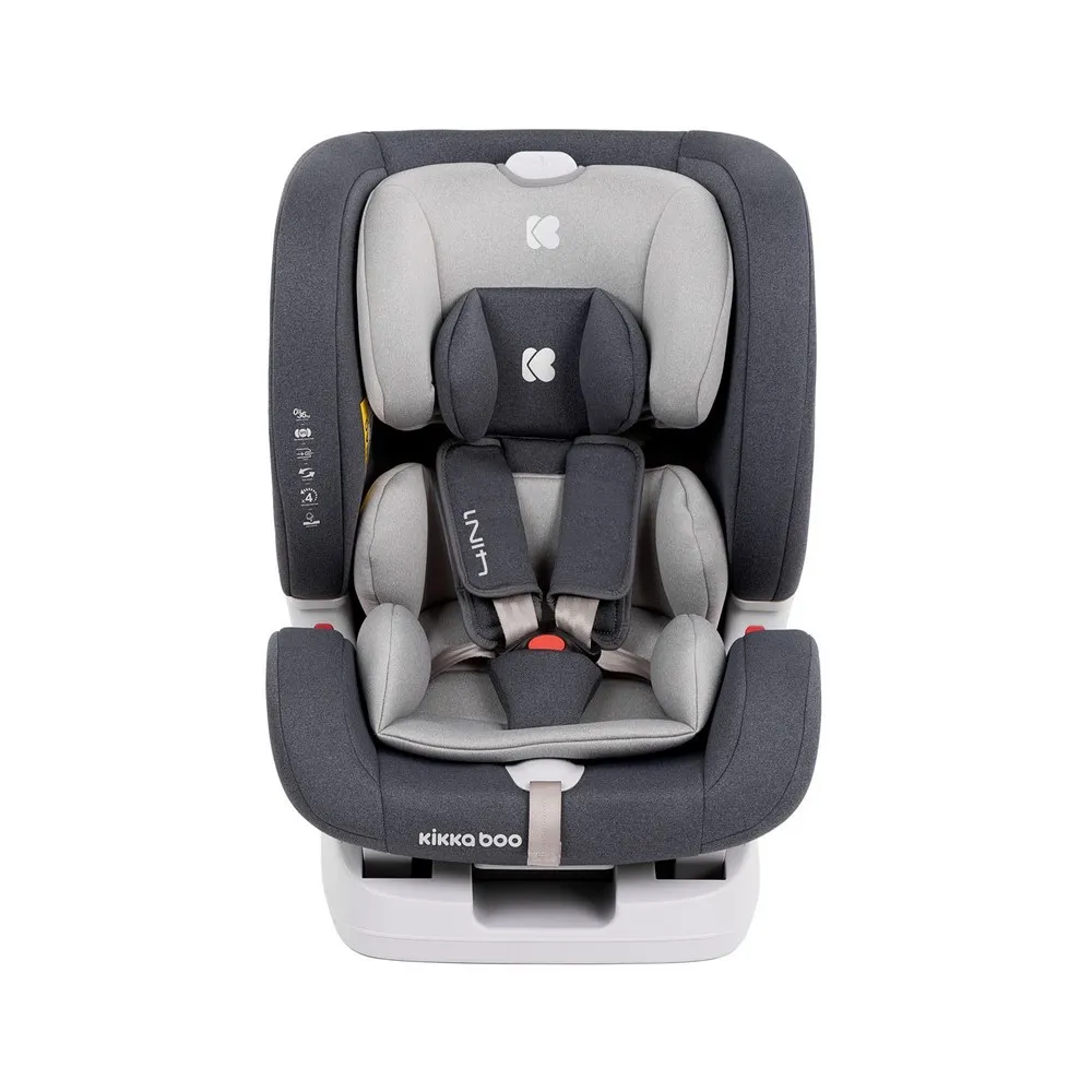 Scaun auto Kikka Boo 4in1, Grupa 0+/1/2/3 (0-36 kg), Gri