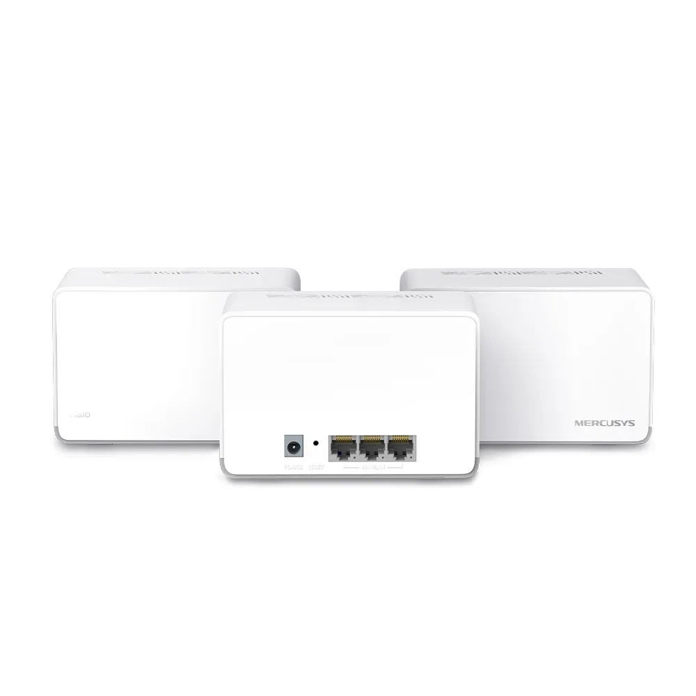 Sistem Wi-Fi Mesh MERCUSYS Halo H70X (3-pack), Alb