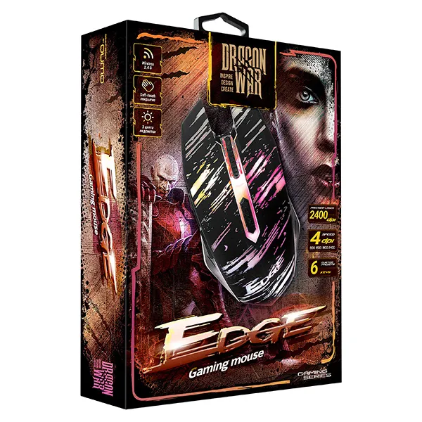 Gaming Mouse QUMO Edge, Negru