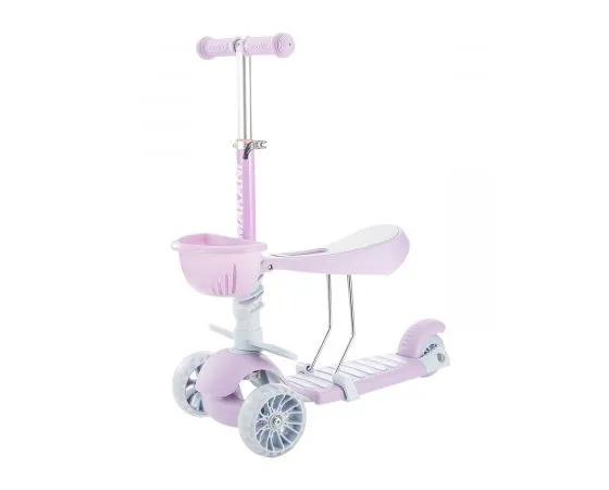 Trotinetă cu 3 roți pentru copii Kikka Boo BonBon, Liliac