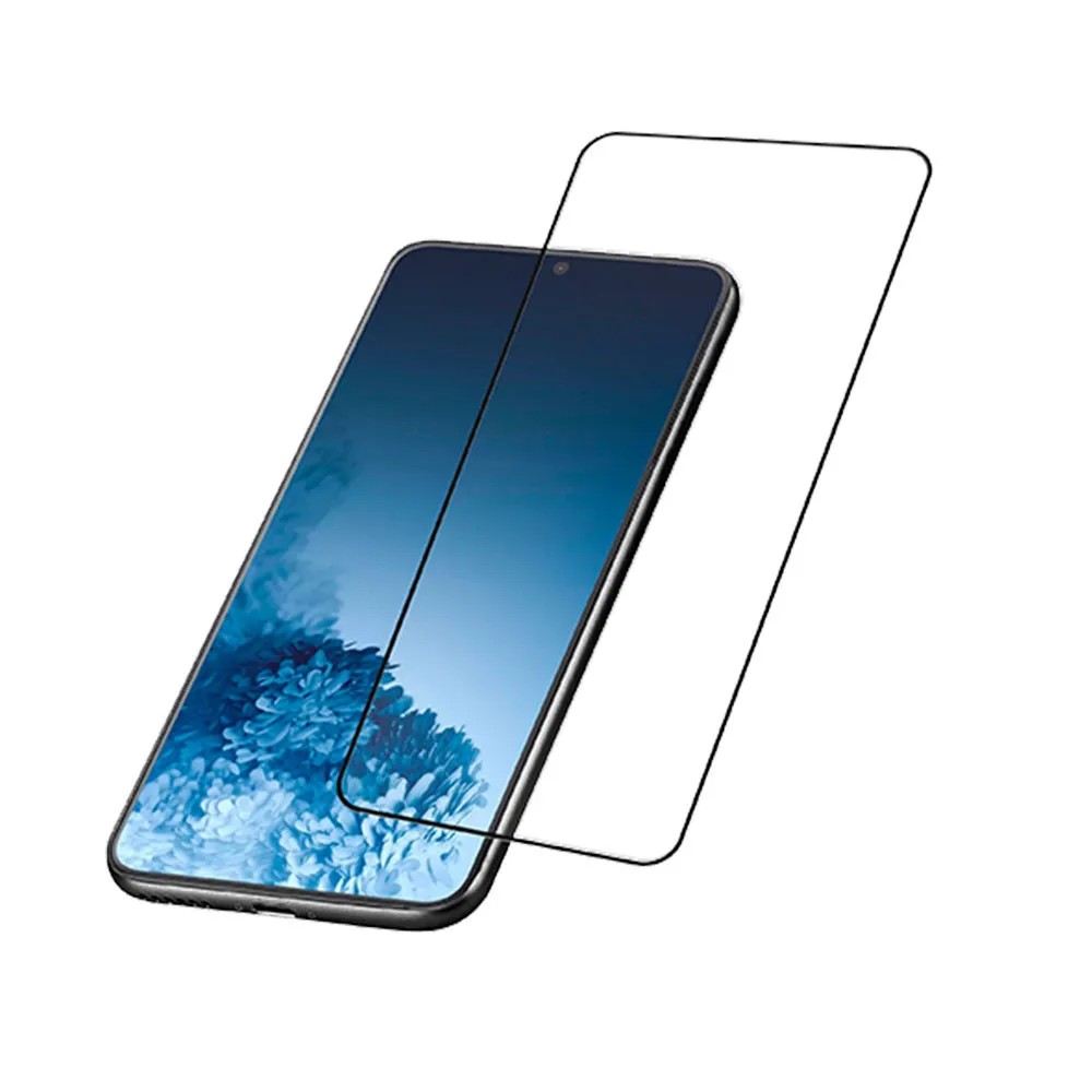 Sticlă de protecție Cellularline Impact Glass Capsule - Galaxy S21, Negru