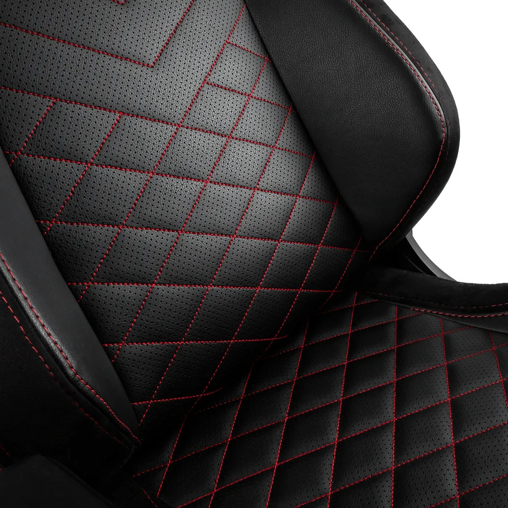 Gaming Chair Noble Epic NBL-PU-RED-002 Black/Red, User max load up to 120kg / height 165-180cm