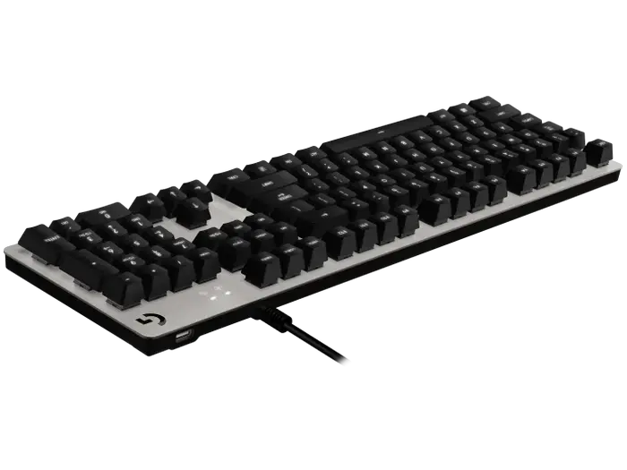 Tastatură Logitech G413, Cu fir, Argintiu