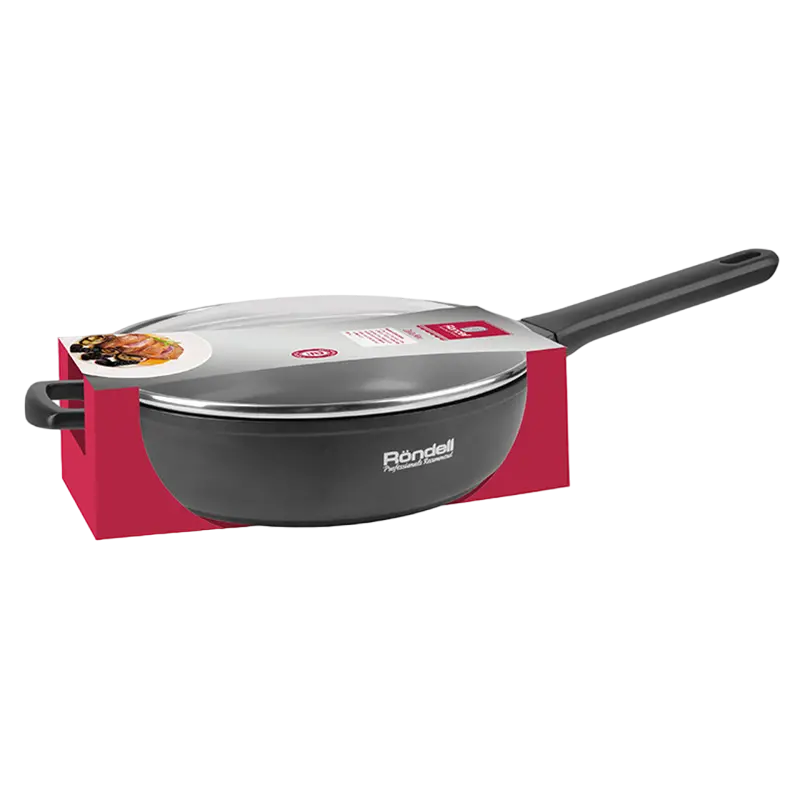 Cratița Rondell RDA-1203, 28cm, Negru