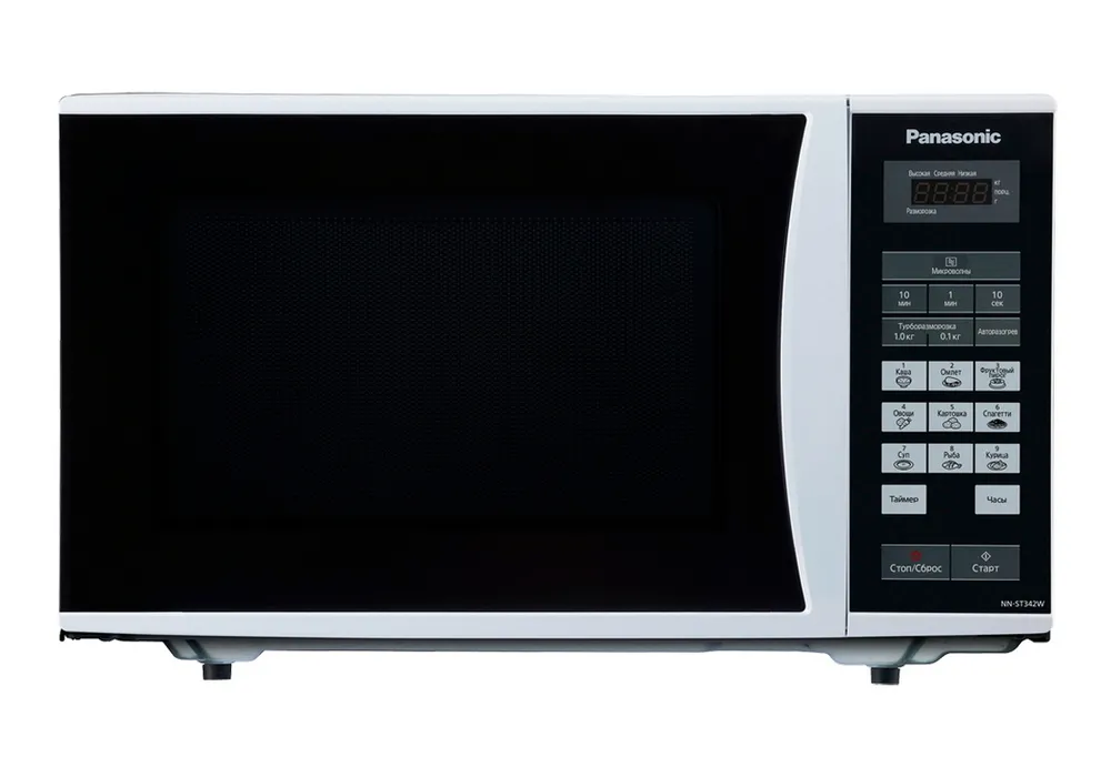 Cuptor cu microunde Panasonic NN-ST342WZPE, Alb