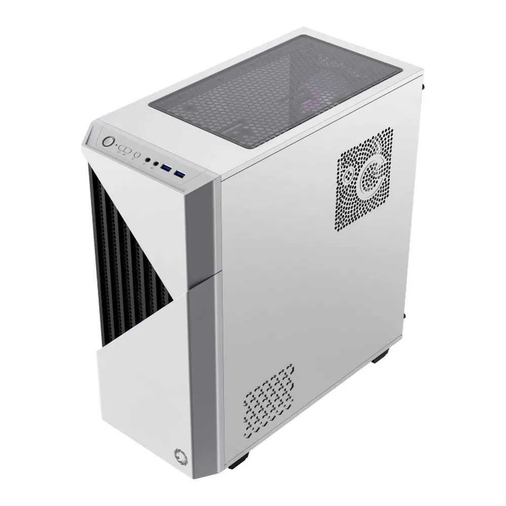 Carcasă PC Gamemax Contac COC, Midi-Tower, ATX, Alb/Negru