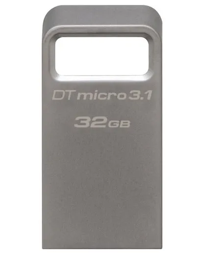 Memorie USB Kingston DataTraveler Micro 3.1, 32GB, Argintiu