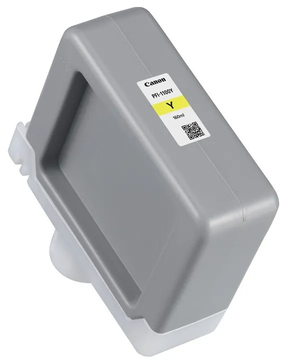 Cartuș de cerneală Canon PFI-1100, 160ml, Galben