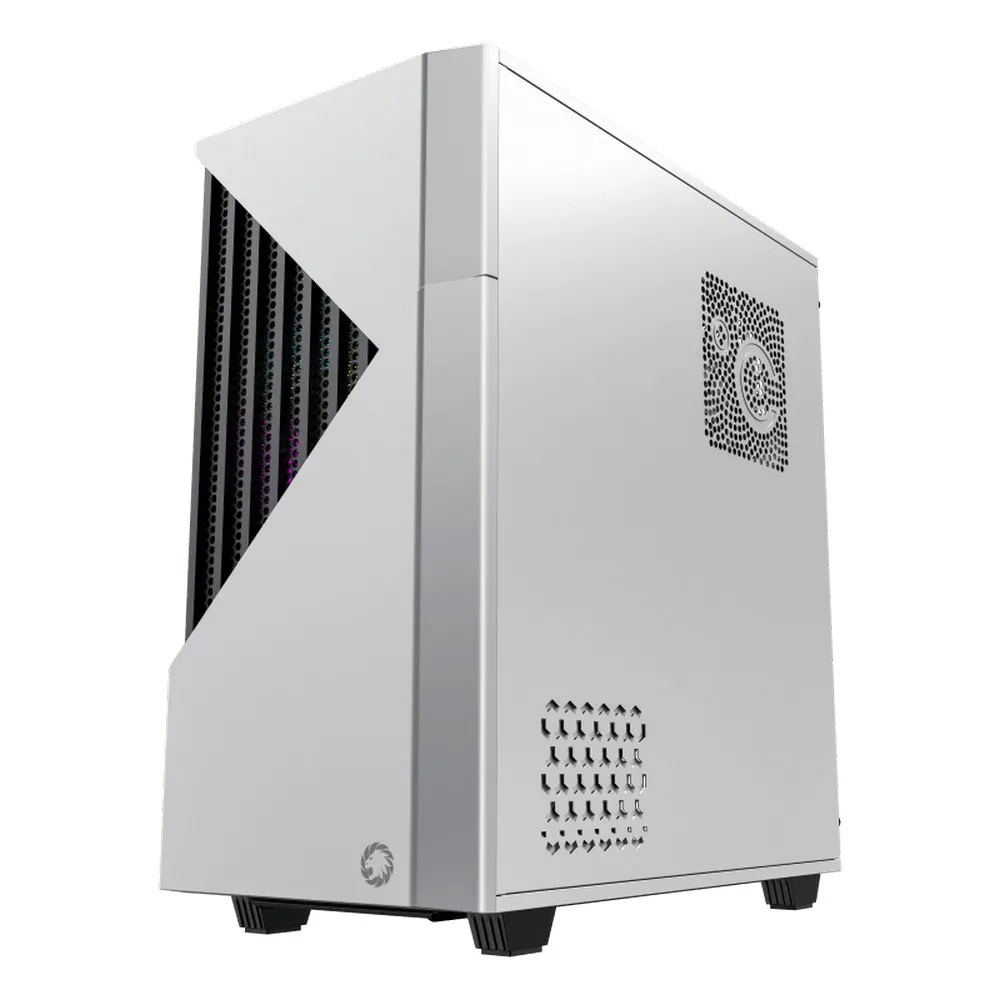 Carcasă PC Gamemax Contac COC, Midi-Tower, ATX, Alb/Negru