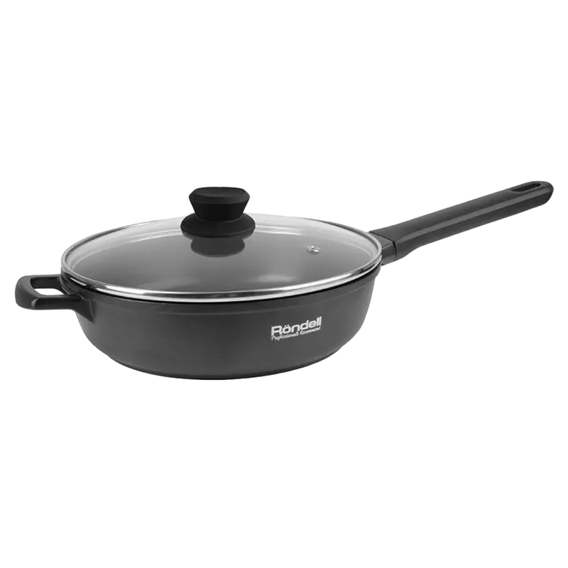 Cratița Rondell RDA-1203, 28cm, Negru