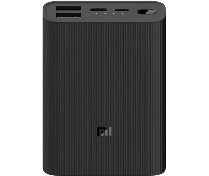 Acumulator extern Xiaomi Power Bank 3, 10000mAh, Negru