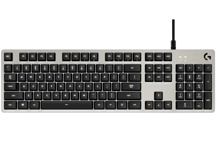 Tastatură Logitech G413, Cu fir, Argintiu