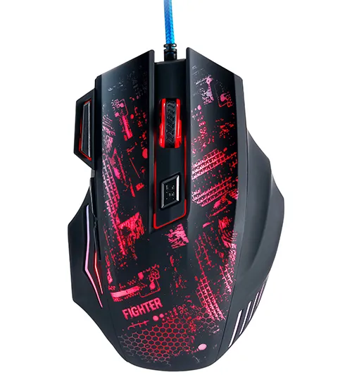 Gaming Mouse QUMO Fighter, Negru