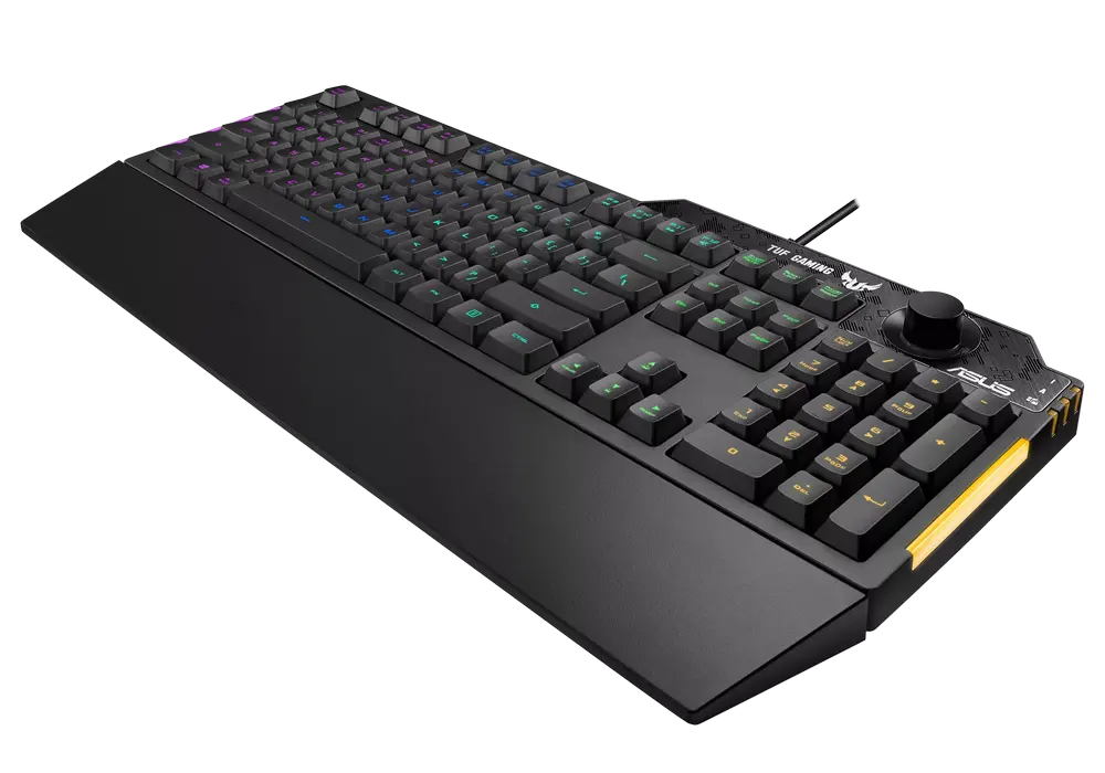 Tastatură ASUS TUF Gaming K1, Cu fir, Negru