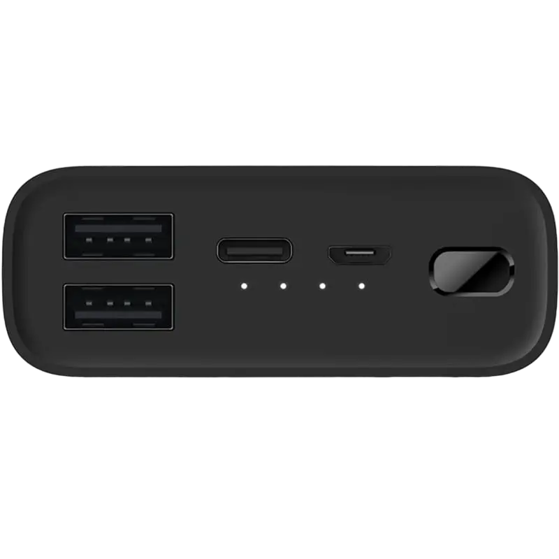 Acumulator extern Xiaomi Power Bank 3, 10000mAh, Negru