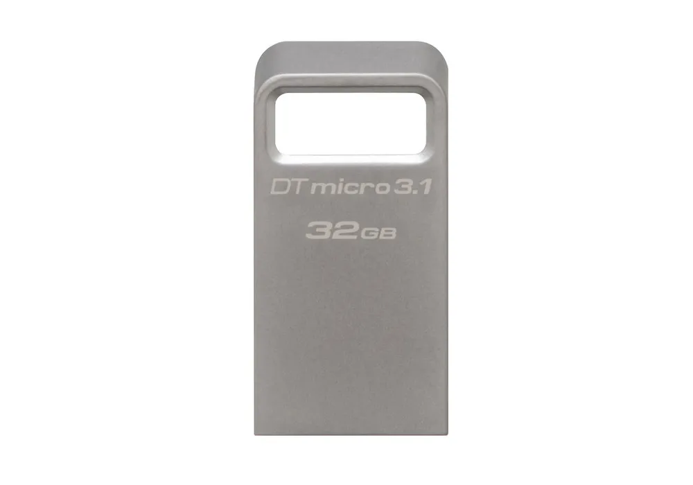 Memorie USB Kingston DataTraveler Micro 3.1, 32GB, Argintiu