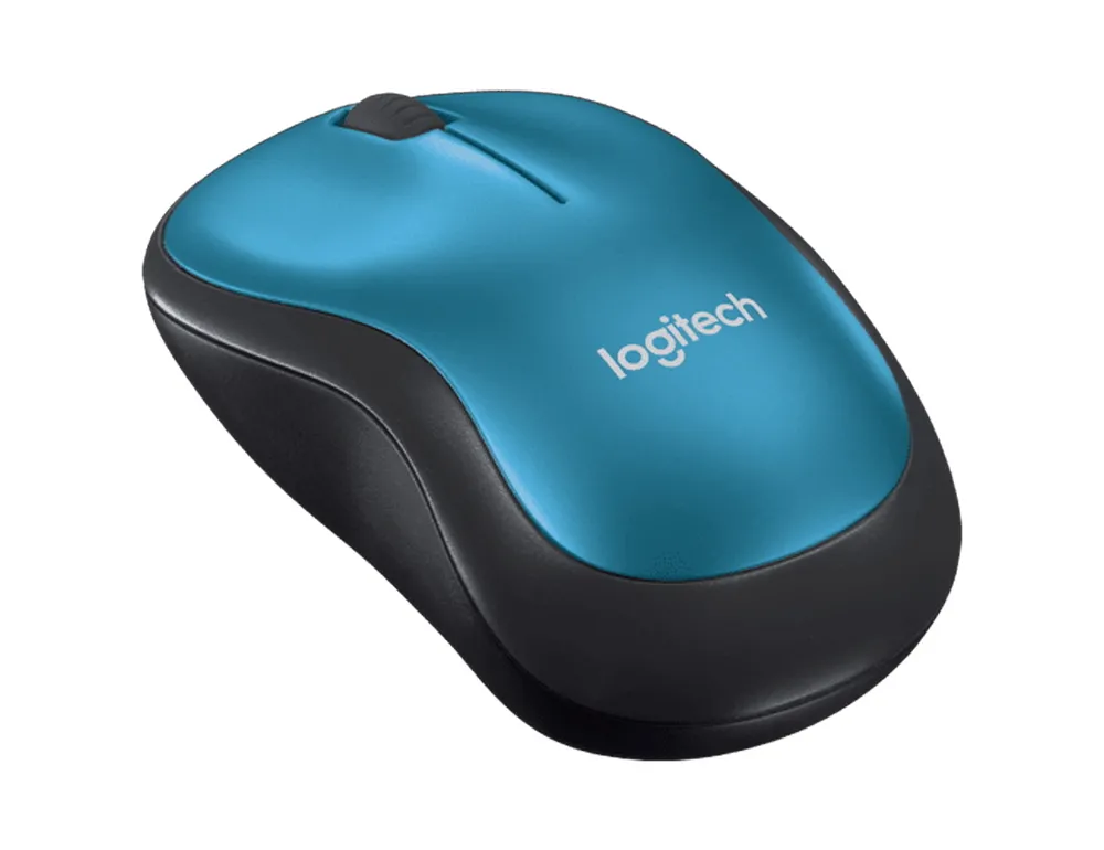 Mouse Wireless Logitech M185, Albastru