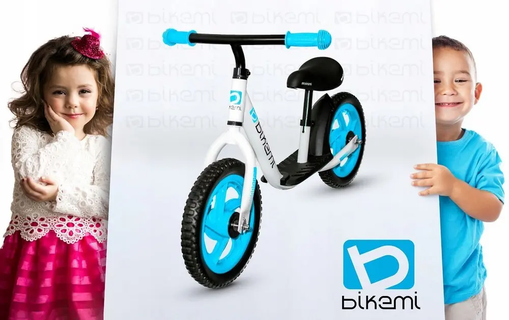 Bicicleta fara pedale|  pentru copii JUMI (Acvamarin)