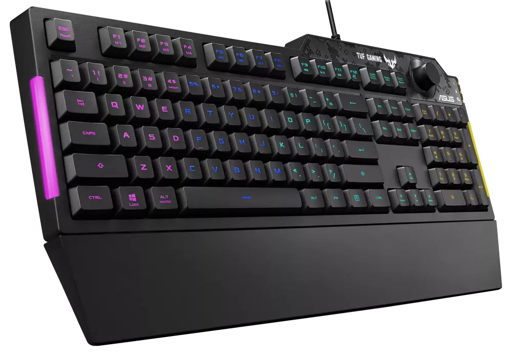 Tastatură ASUS TUF Gaming K1, Cu fir, Negru