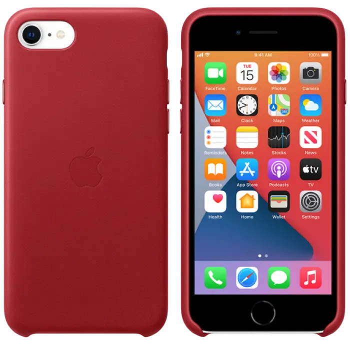 Husă Apple iPhone SE 2020 Case, Roșu