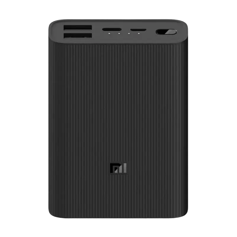 Acumulator extern Xiaomi Power Bank 3, 10000mAh, Negru