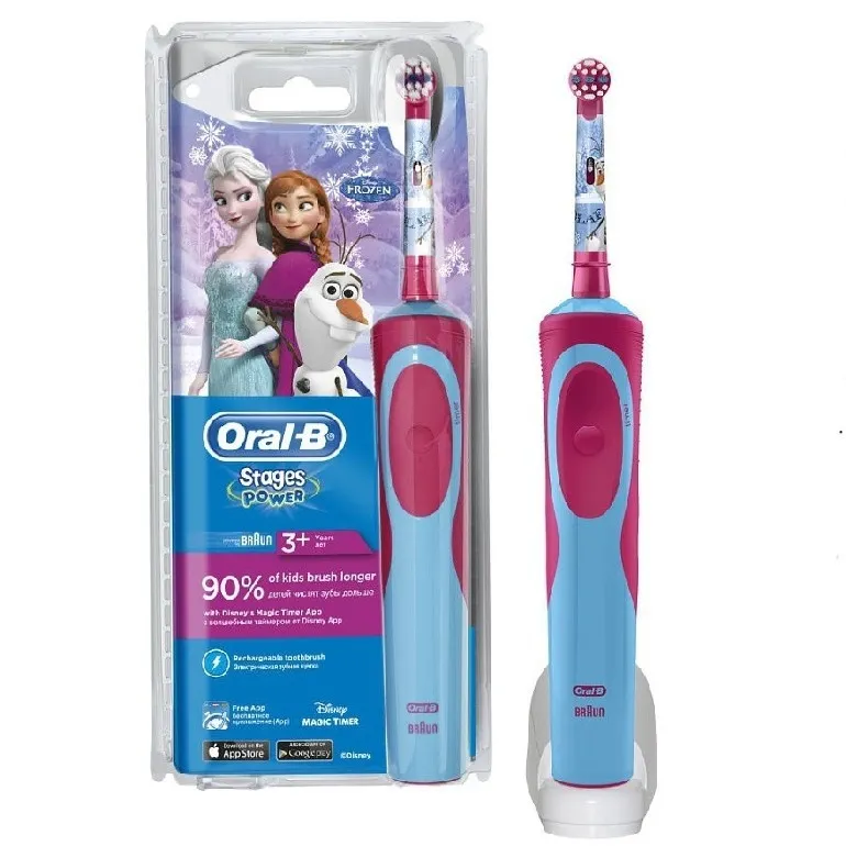 Periuță de dinți electrică BRAUN Kids Vitality D100, Violet