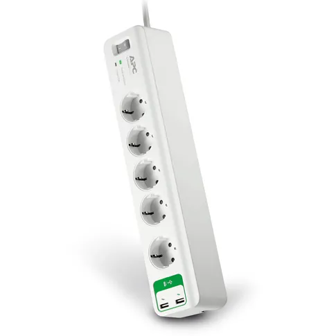 Prelungitor electric APC Essential SurgeArrest PM5U-RS, 5 Prize, 1,83m, Alb