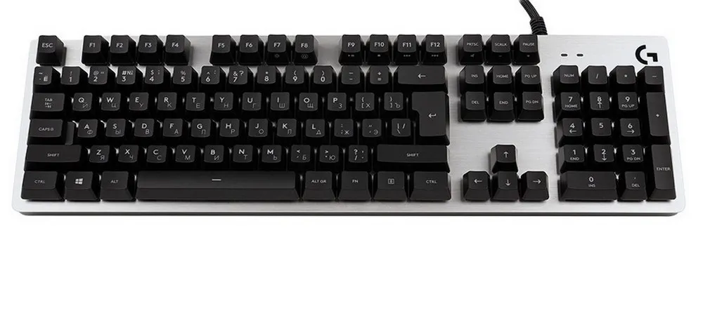 Tastatură Logitech G413, Cu fir, Argintiu