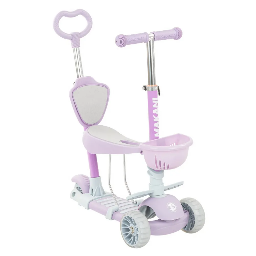 Trotinetă cu 3 roți pentru copii Kikka Boo BonBon, Liliac