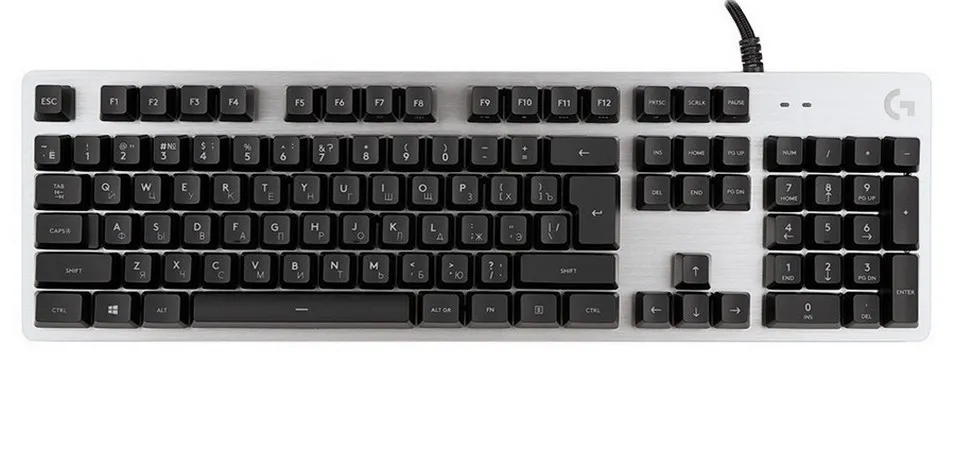 Tastatură Logitech G413, Cu fir, Argintiu