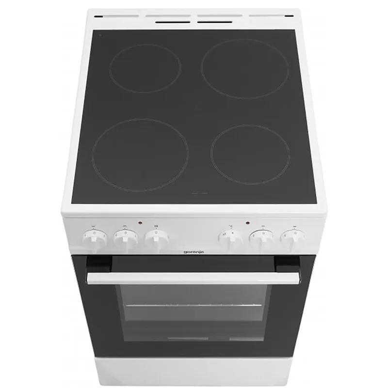 Plită electrică Gorenje GEC-5A10WG, Alb
