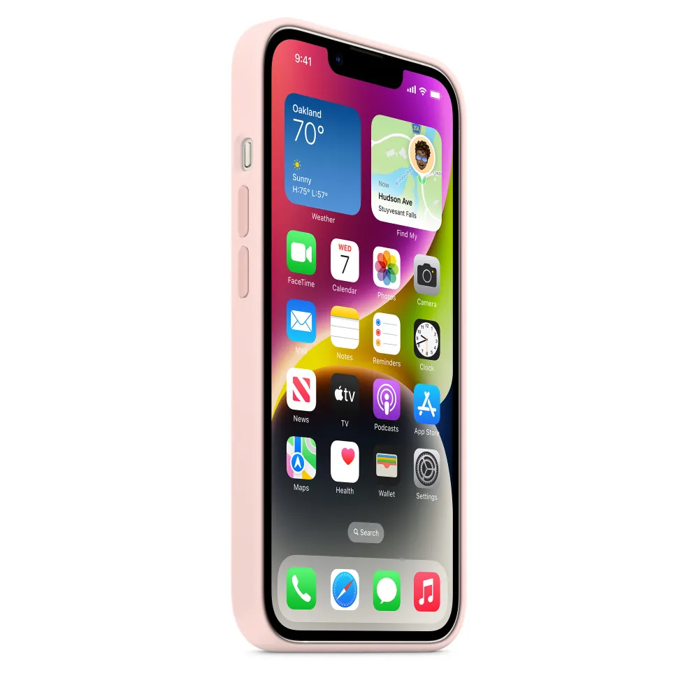 Husă Apple iPhone 14 MagSafe, Chalk Pink