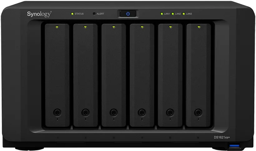 Stocare atașată la rețea SYNOLOGY DS1621xs+, Negru
