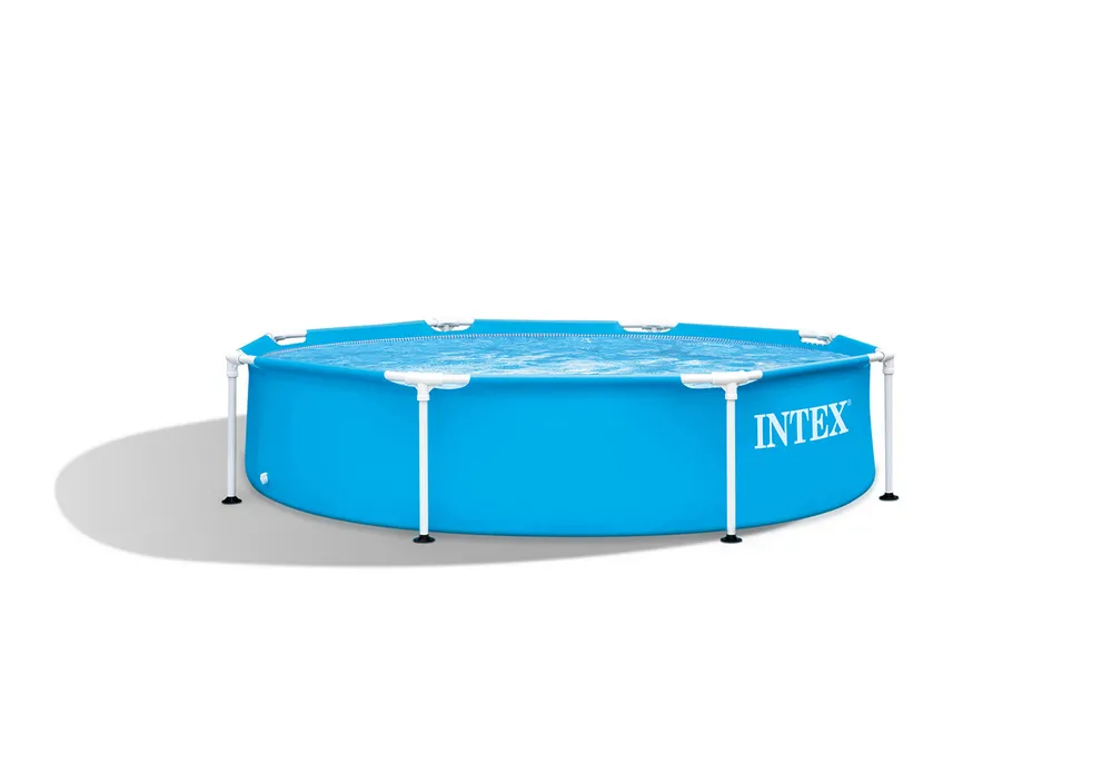 Piscină cu cadru metalic Intex Metal Frame, 1828L, Albastru deschis, 28205