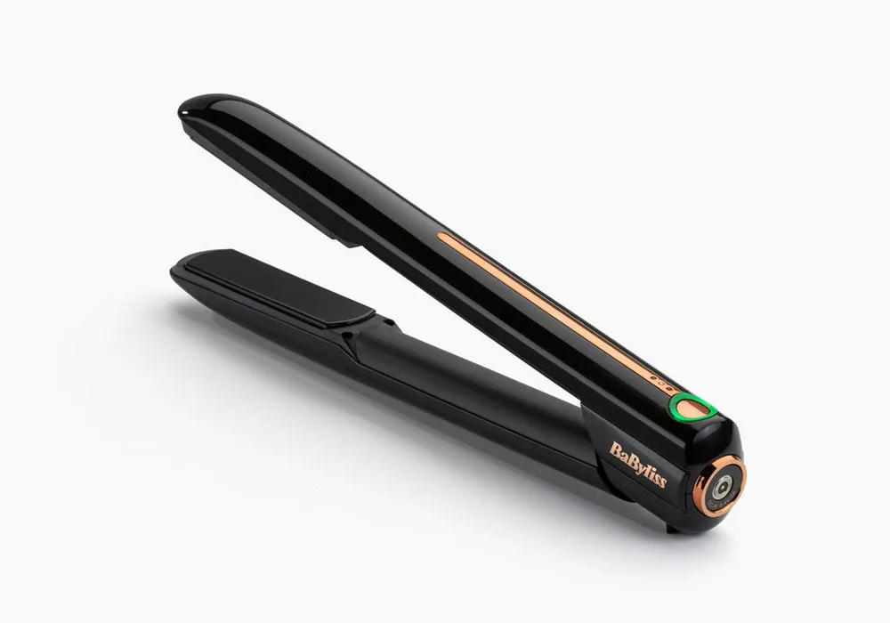 Placă de îndreptat părul BaByliss Cordless 9000U, Negru | Auriu