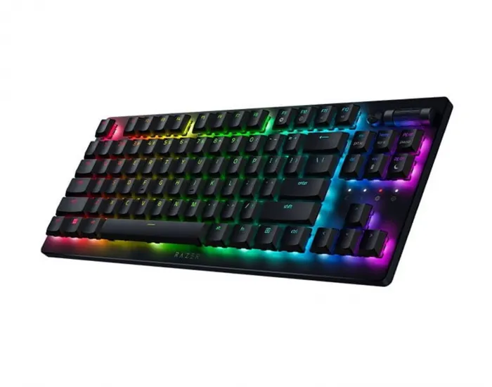 Tastatură RAZER DeathStalker, Fără fir, Negru