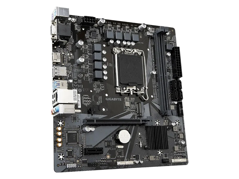 Placă de bază Gigabyte H610M H V2 DDR4, LGA1700, Intel H610, Micro-ATX